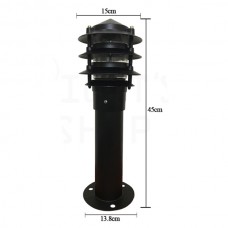 Outdoor Stand Lamp Black l 6019BK